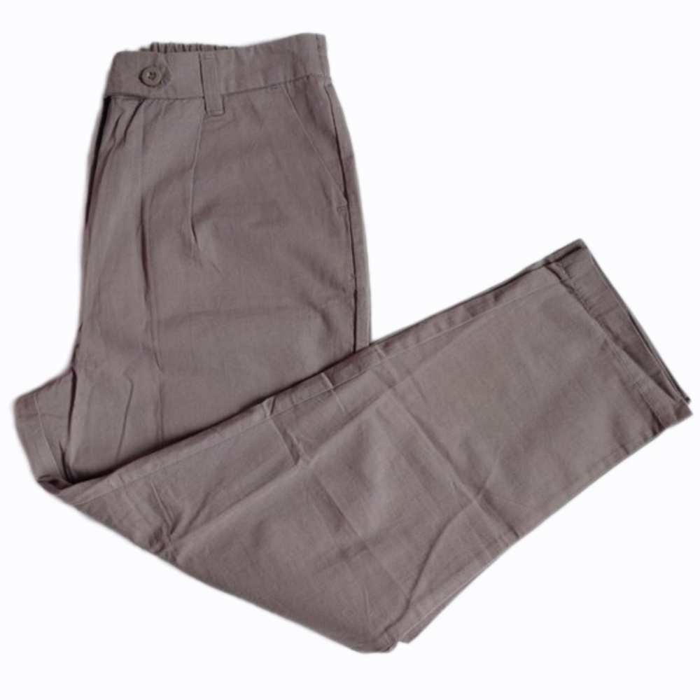 MEDIUM FORME 100%‎ Cotton Lightweight Slacks Trousers Pants - CES
